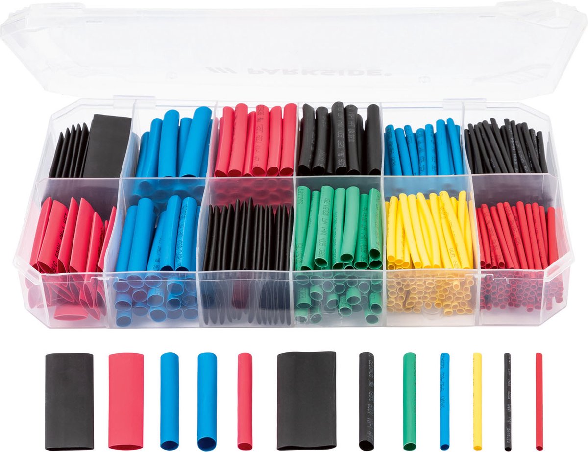 450-piece heat shrink kit