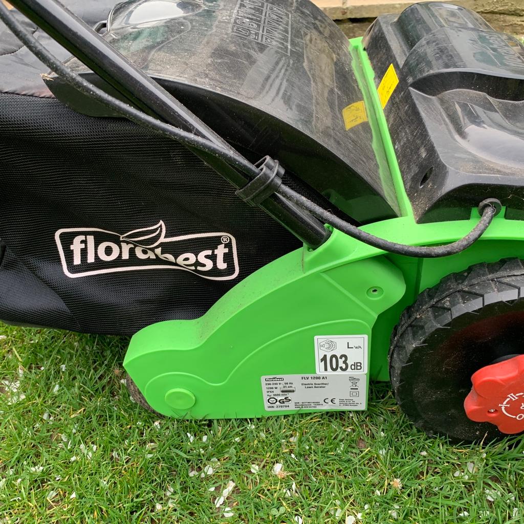 Florabest Electric 2 in 1 Scarifier & Aerator