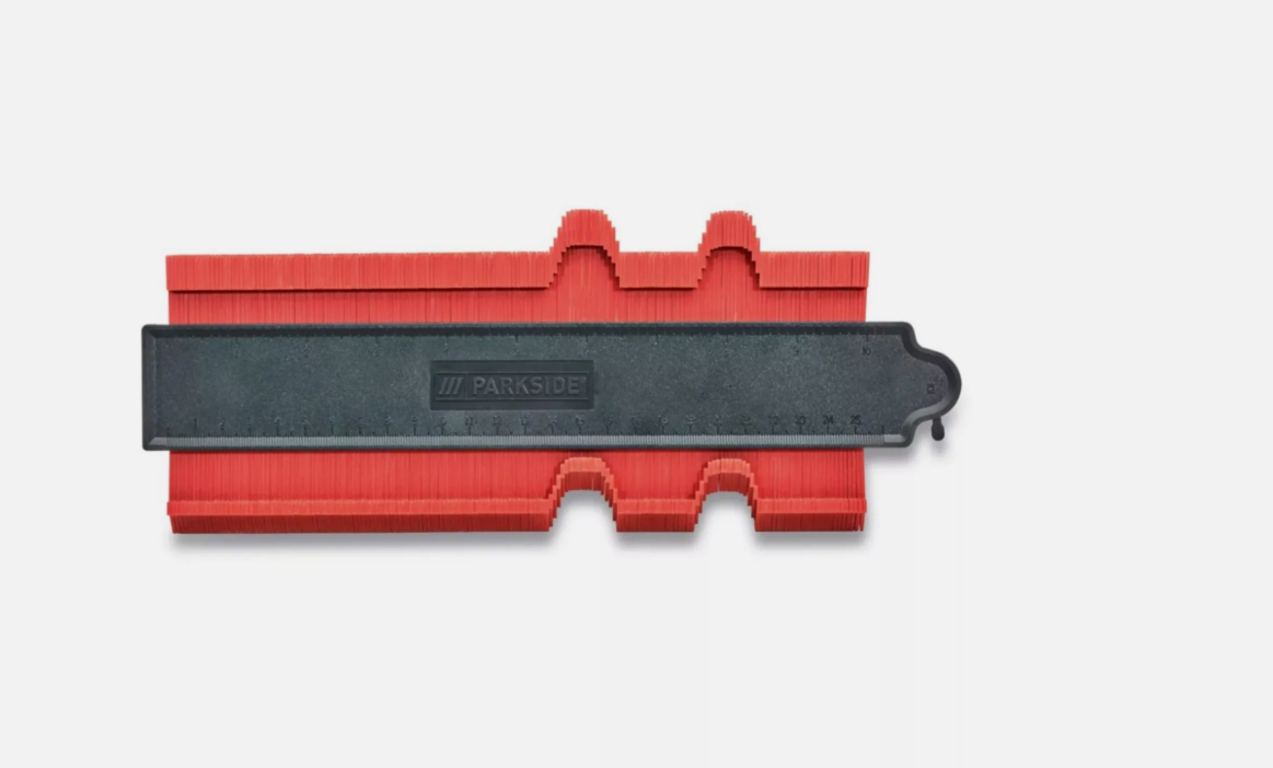 Profile Gauge Easily Reproduces Profiles on Tiles Laminate Wooden Floor