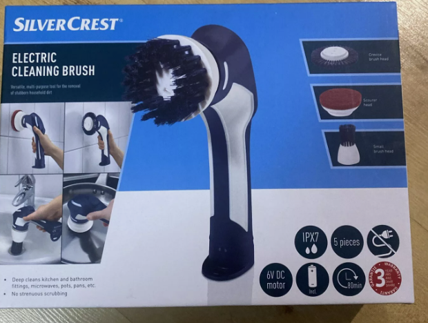 Silvercrest Electric Cleaning Brush - 5 Pieces