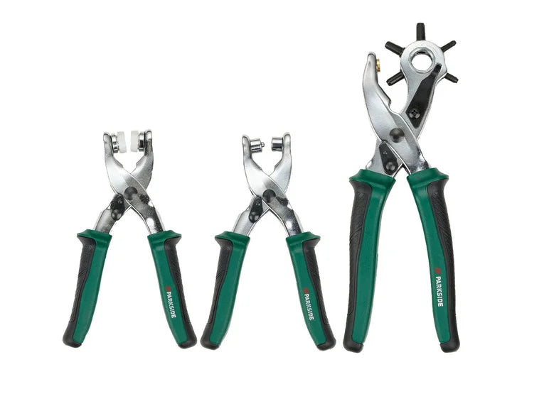 128-piece hole and eyelet plier set