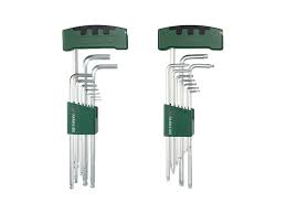 Set of angled male keys