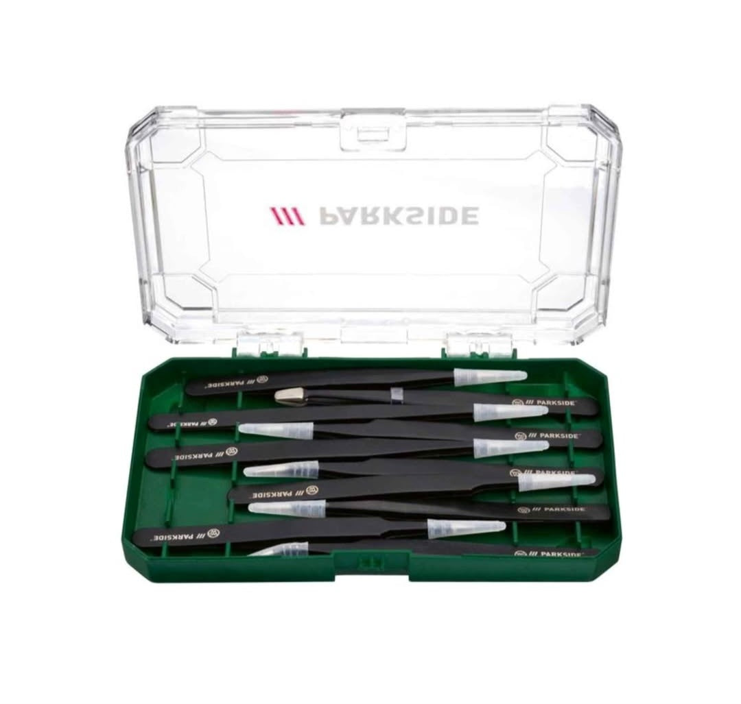 Anti-Static Tweezer Set - 10 Piece Set